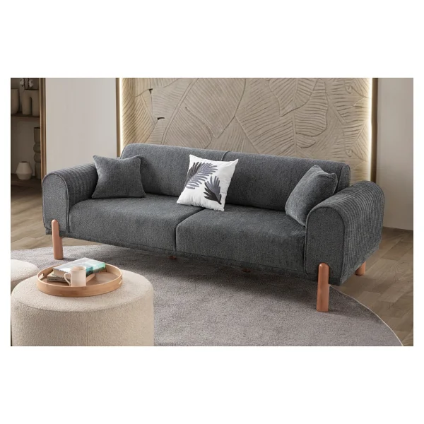 Edsy Home Armoni 3+3+1 Koltuk Takımı Krem - Görsel 5