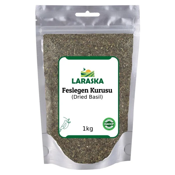 Laraska Fesleğen Kurusu 1kg - Dried Basil 1kg - Görsel 2