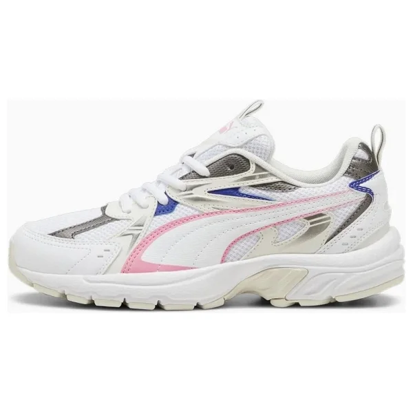 Puma Milenio Tech 392322-10 Beyaz-Pembe Spor Ayakkabı - Görsel 7