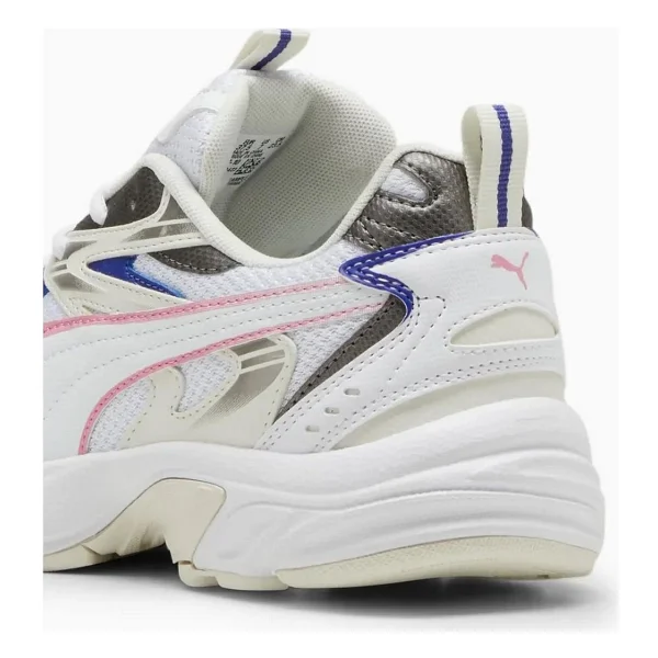 Puma Milenio Tech 392322-10 Beyaz-Pembe Spor Ayakkabı - Görsel 5