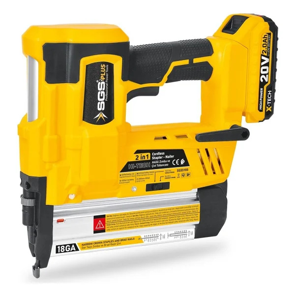 Sgs Sgs5165 Tek Akülü 4 Ah Zımba Ve Çivi Çakma Makinesi - Görsel 3