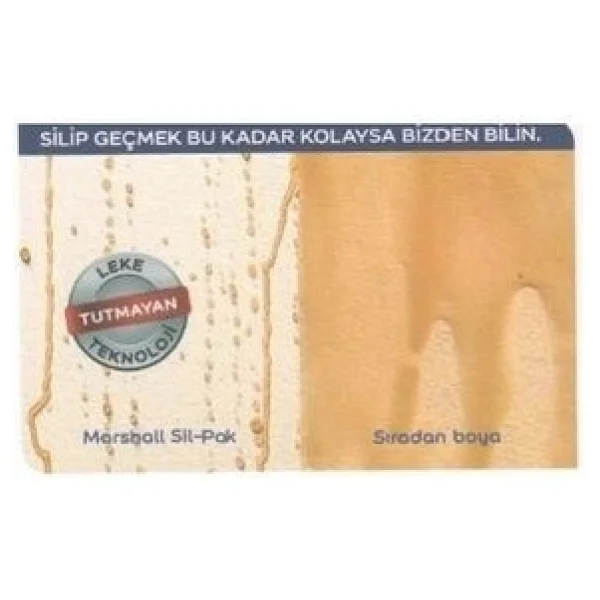 Marshall Sil-Pak Silikonlu 15 Lt İç Cephe Boyası - Kum Beji - Görsel 4