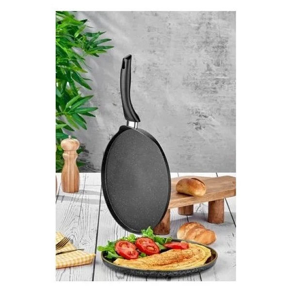 Taç Eva 26 cm Granit Krep Tavası - Görsel 5