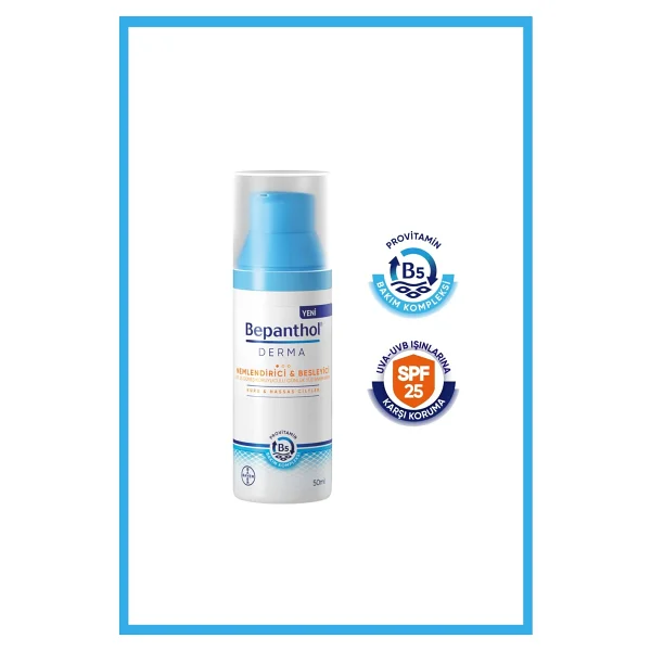 Bepanthol Derma Nemlendirici Spf25 Günlük Yüz Bakım Kremi & 5 Adet Yoğun Nemlendirici Losyon 10 Ml - Görsel 4