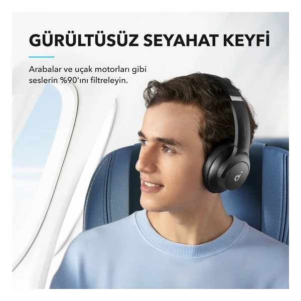 Anker Soundcore Q21i Nc Kulak Üstü Bluetooth Kulaklık - Görsel 4
