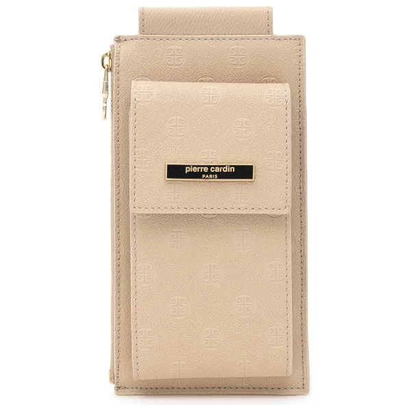 Pierre Cardin Kadın Vizon Telefon Çantası 50288578-Vr052 - Görsel 2