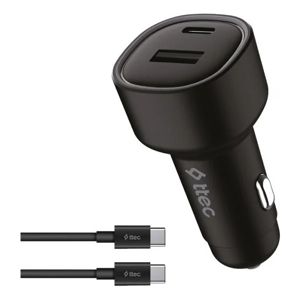 Ttec Smartcharger Duo 2ckp02cs 48 W Type-C Kablolu Hızlı Araç Şarj Aleti - Görsel 6