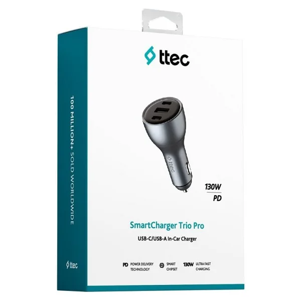 Ttec Smartcharger Trio Pd 2ckp05s 130 W Hızlı Araç Şarj Aleti - Görsel 6