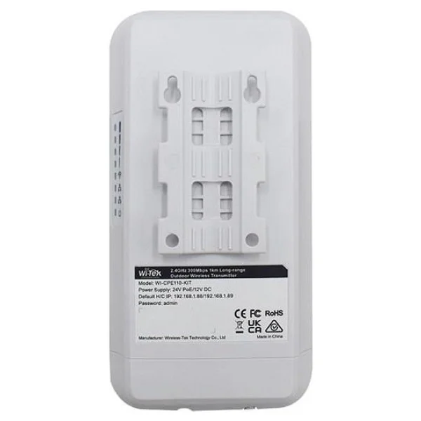 Wi-Tek Wı-Cpe110-Kıt 300 Mbps 2'li Cpe Dış Ortam Access Point - Görsel 5