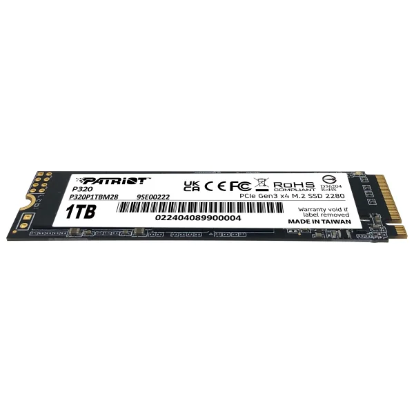 Patriot P320 P320p1tbm28 Pcı-Express 3.0 1 TB M.2 SSD - Görsel 3