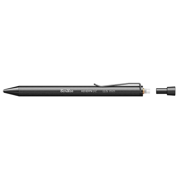 Scrikss Icon-X Siyah 0.5 Mm Versatil Uçlu Kalem - Görsel 2