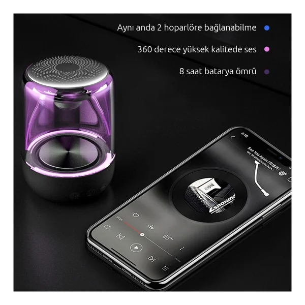 Magicvoice Mv-24696 Bluetooth Hoparlör - Görsel 4