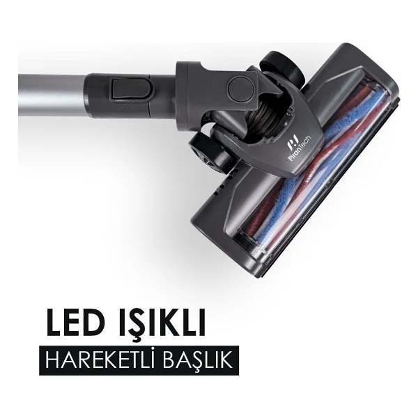 Pirantech Es92 Şarjlı Dikey Süpürge - Görsel 4