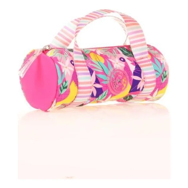 Kaukko K2595 Travel Double Stripe Pink Kalemlik - Görsel 2