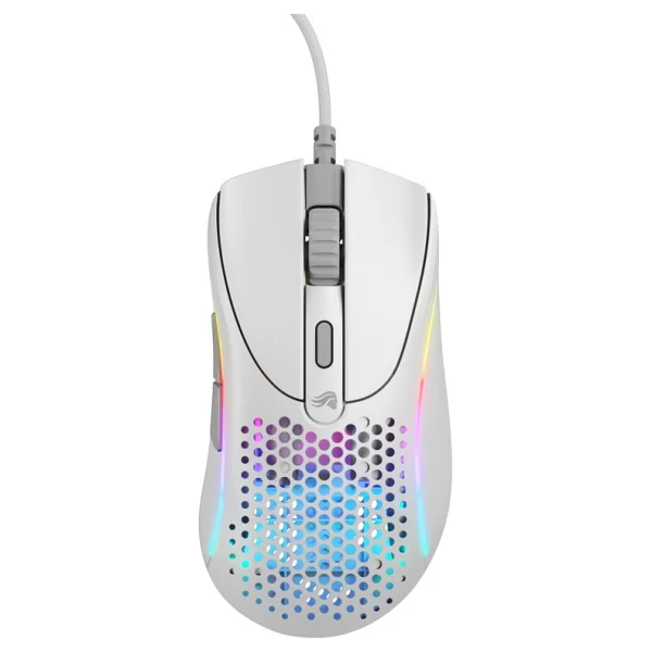 Glorious Model D 2 Glo-Ms-Dv2-Mw Beyaz RGB Optik Kablolu Oyuncu Mouse - Görsel 2