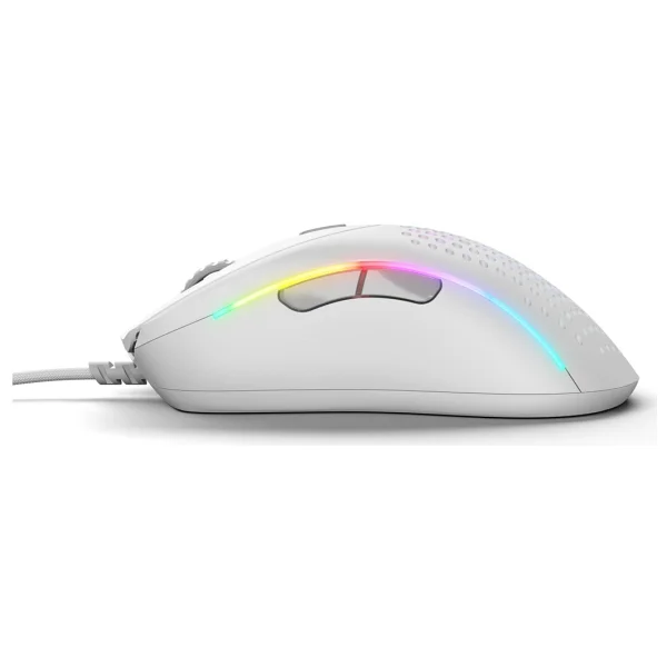 Glorious Model D 2 Glo-Ms-Dv2-Mw Beyaz RGB Optik Kablolu Oyuncu Mouse - Görsel 4