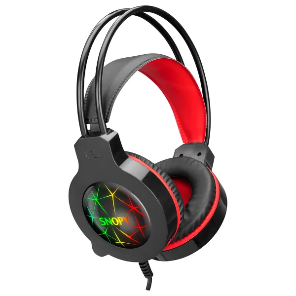 Snopy Crazy Sn-Gx7 USB Kablolu Kulak Üstü Oyuncu Kulaklığı - Görsel 9