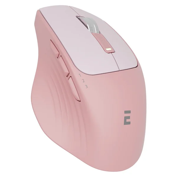 Everest Sm-Bt21 Pembe Ergonomik Optik Kablosuz Mouse - Görsel 3
