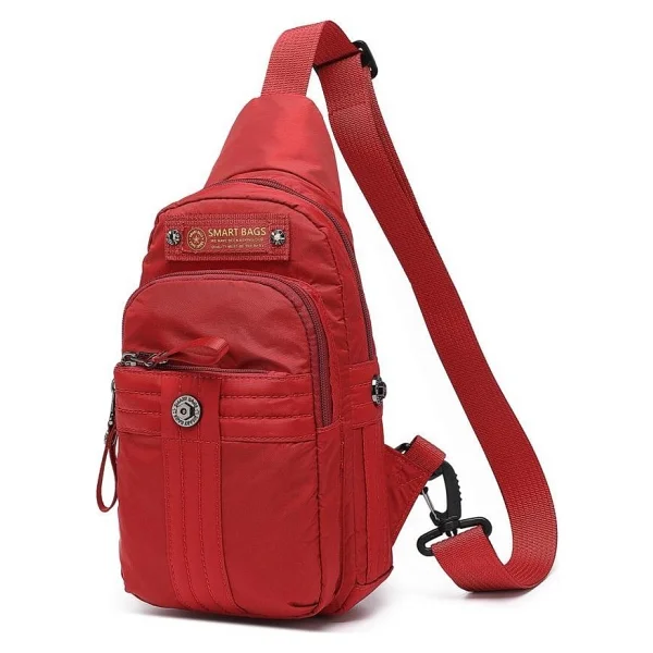 Smart Bags Bodybag Uniseks Omuz Askılı Çapraz Postacı Çanta 8712 - Koyu Yeşil - Görsel 8