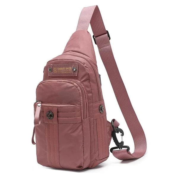 Smart Bags Bodybag Uniseks Omuz Askılı Çapraz Postacı Çanta 8712 - Koyu Yeşil - Görsel 9