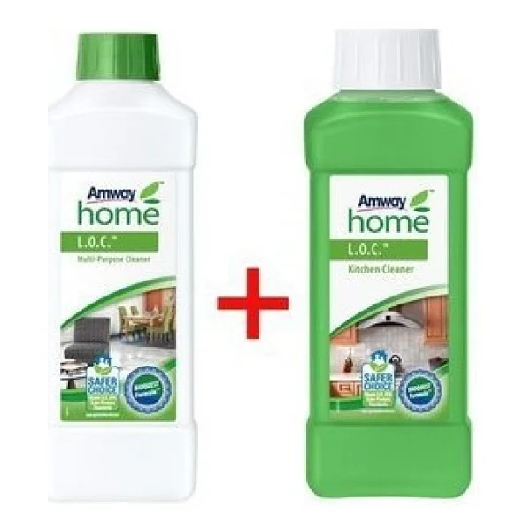 Amway L.O.C 1 Lt Çok Amaçlı + 500 Ml Mutfak Temizleyici - Görsel 2