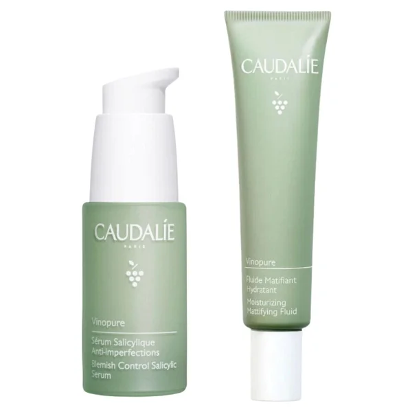 Caudalie Vinopure Blemish Serum + Krem Orijinal Boy (4) Pürüzsüz Cilt Bakım Seti - Görsel 4