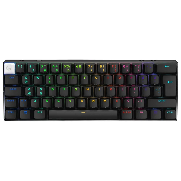 Logitech G Pro X 60 920-011913 RGB %60 Tkl Tactile Switch Kablolu/Kablosuz Mekanik Oyuncu Klavyesi - Görsel 6