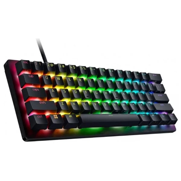 Razer Huntsman V3 Pro Mini Siyah %60 RGB Tkl Analog Optical Switch Kablolu Mekanik Oyuncu Klavyesi - Görsel 3