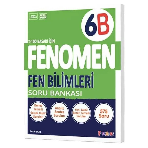 Fenomen Okul Yayınları 6. Sınıf Fen Bilimleri B Soru Bankası - Görsel 3