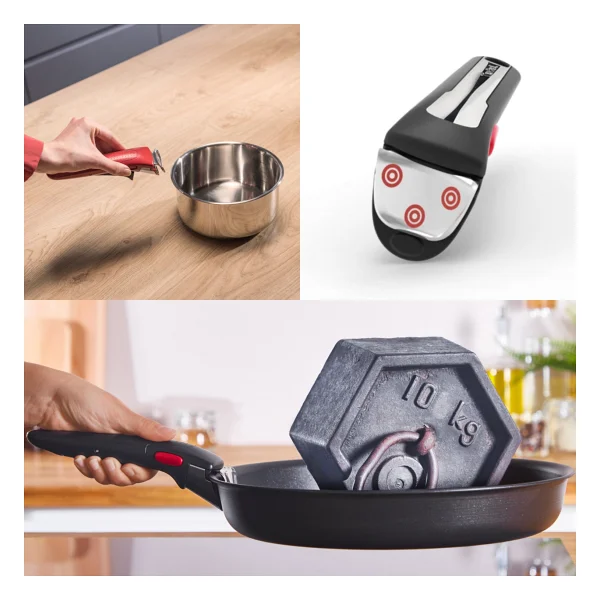 Tefal Titanyum Ingenio Unlimited 6x 12 Parça Büyük Tencere Tava Seti - Görsel 4