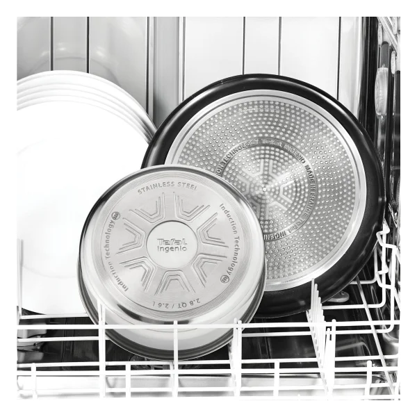 Tefal Titanyum Ingenio Unlimited 6x 12 Parça Büyük Tencere Tava Seti - Görsel 5