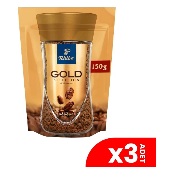 Tchibo Gold Selection Granül Kahve 150 Gr 3'lü - Görsel 2