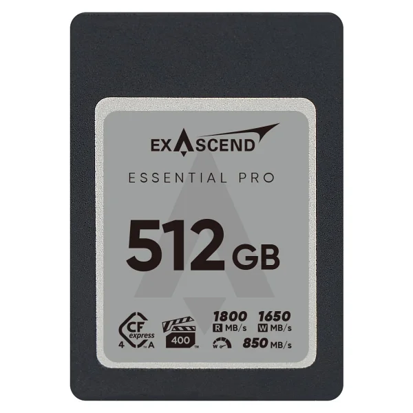 Exascend Essential Pro Cfexpress 4.0 Type-A 8K 512 GB Hafıza Kartı - Görsel 2
