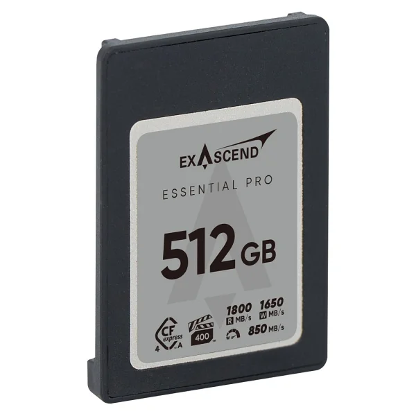 Exascend Essential Pro Cfexpress 4.0 Type-A 8K 512 GB Hafıza Kartı - Görsel 3