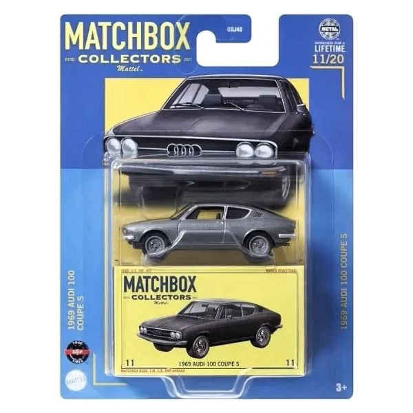 Matchbox Collectors GBJ48 1969 Audi 100 Coupe S HVW06 - Görsel 3