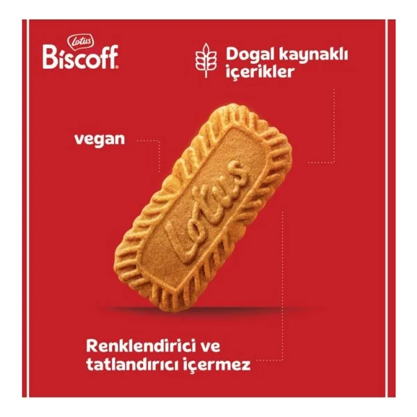 Lotus Biscoff Karamelize Bisküvi 2 Paket 250 Gr X 2 Kahve Ve Çay İle Mükemmel Uyum - 500 Gr - Görsel 3