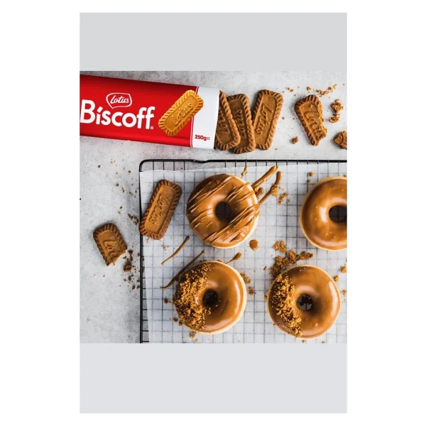 Lotus Biscoff Karamelize Bisküvi 6x250 G - Doğal İçerikli, Vegan, Katkı Maddesi, Renklendirici Ve Tatlandırıcı İçermez - 1,5 Kg - Görsel 4
