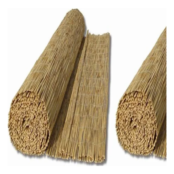 Bişkin 80 Cm X 4m Doğal Kamış Hasır Çit Eber Gölü'nden Bambu Kamış - 80x400 - Görsel 2