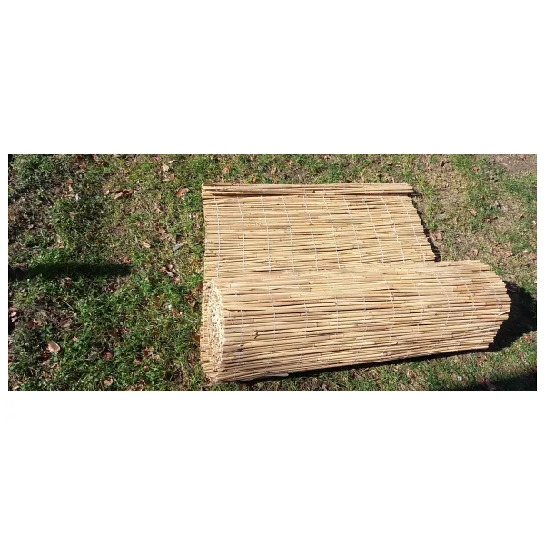 Bişkin 80 Cm X 6m Doğal Kamış Hasır Çit Eber Gölü'nden Bambu Kamış - 80x600 - Görsel 4