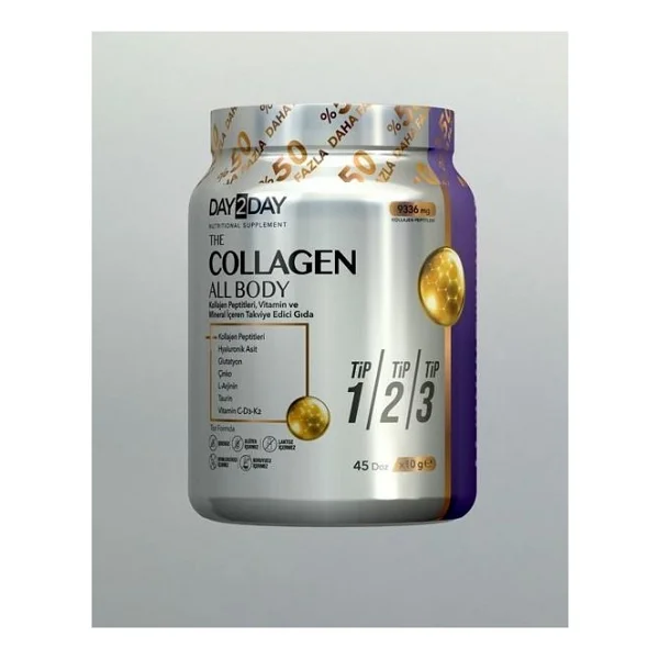 Day2day The Collagen All Body Toz 450 Gr Toz - Görsel 2
