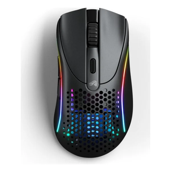 Glorious Model D 2 Glo-Ms-Dwv2-MB Siyah RGB Şarjlı Optik Kablosuz Oyuncu Mouse - Görsel 6