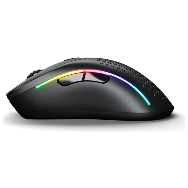 Glorious Model D 2 Glo-Ms-Dwv2-MB Siyah RGB Şarjlı Optik Kablosuz Oyuncu Mouse - Görsel 3