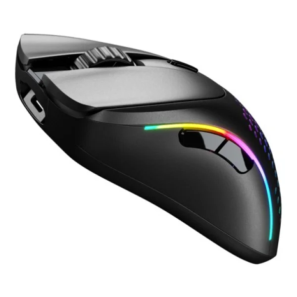 Glorious Model D 2 Glo-Ms-Dwv2-MB Siyah RGB Şarjlı Optik Kablosuz Oyuncu Mouse - Görsel 4