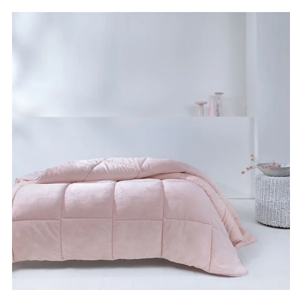 Yataş Macaron Pembe 195x215 Cm Welsoft Çift Kişilik Yorgan - Görsel 3
