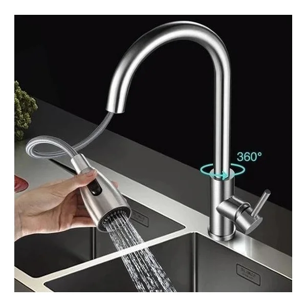 Fleko Ks10s01 Spiralli Inox Mutfak Bataryası - Görsel 3