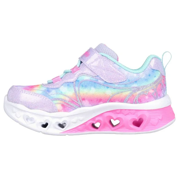 Skechers Flutter Heart Lights Groovy Swirl 303253n Işıklı Kız Bebek Spor Ayakkabı - Görsel 3
