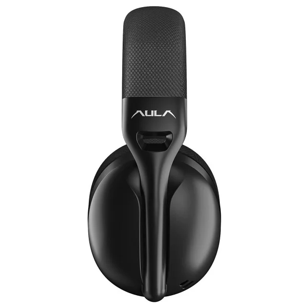 Aula S6 Siyah Type-C Kablolu/Kablosuz Kulak Üstü Oyuncu Kulaklığı - Görsel 3