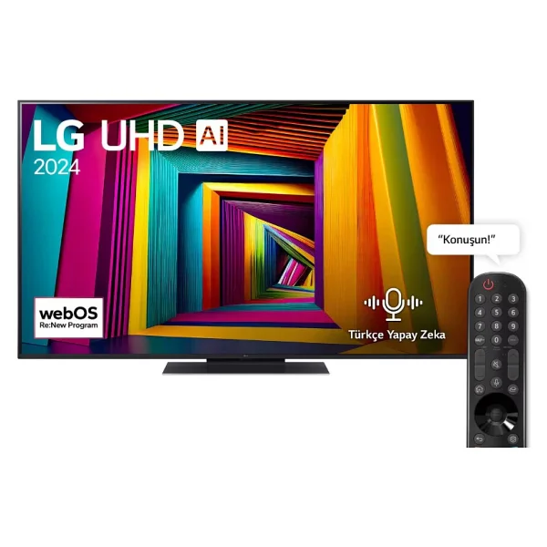 Lg 75ut91006la 4K Ultra HD 75" 190 Ekran Uydu Alıcılı Webos Smart LED TV - Görsel 10