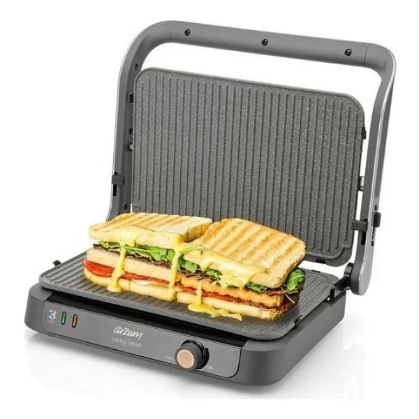 Arzum Ar2001 Tostçu Delux 1800 W Granit Tost Makinesi - Görsel 2