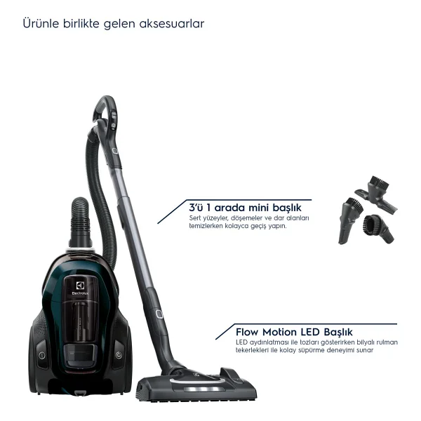 Electrolux Pure C9 Pc91-8stm Toz Torbasız Süpürge - Görsel 3